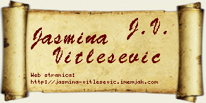 Jasmina Vitlešević vizit kartica